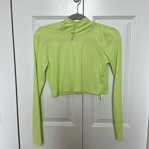 OFFLINE by aerie rib mock neck shirt